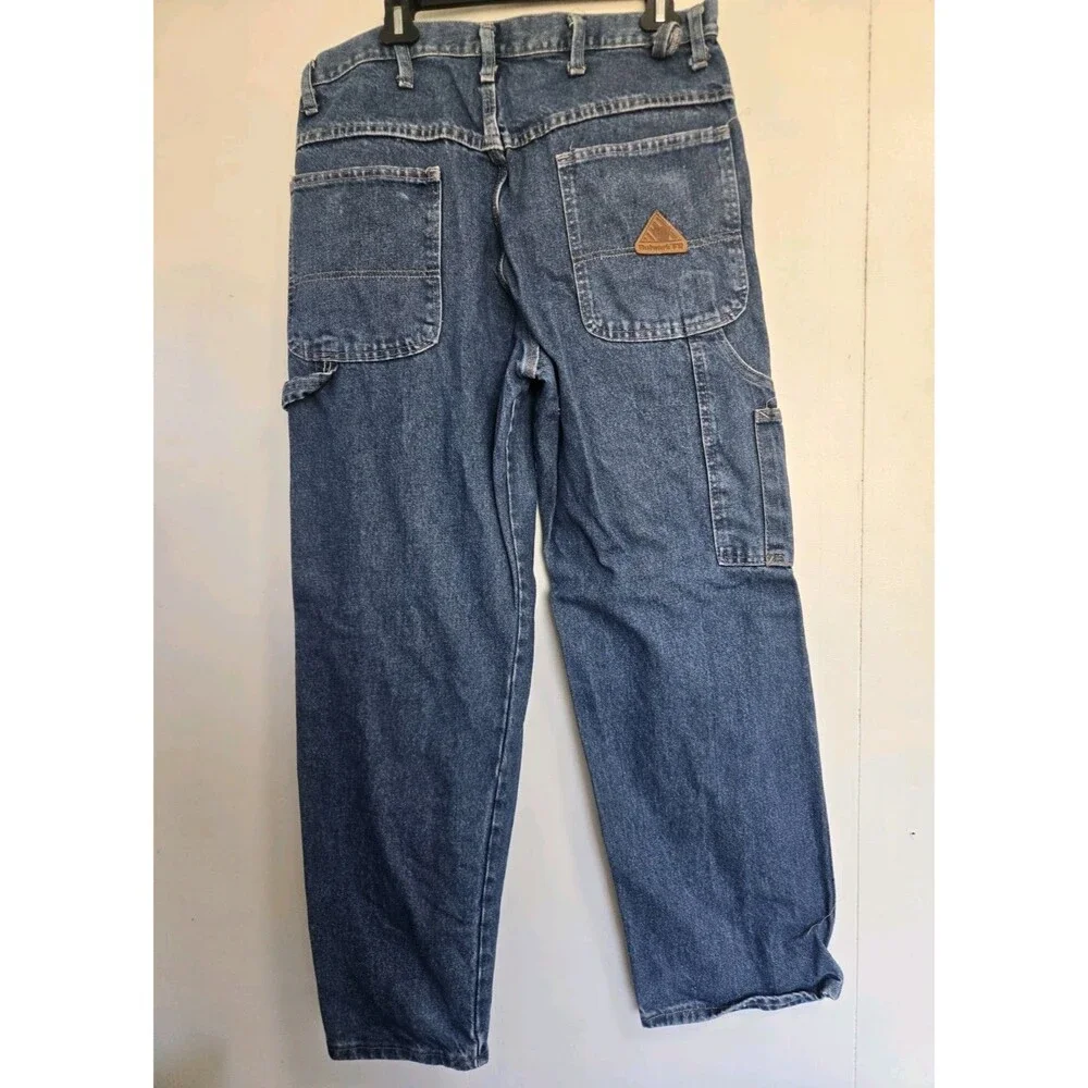 Bulwark FR Jeans Mens 34X31 Fire-Rated Carpenter PEJ8DW5 Work Workwear